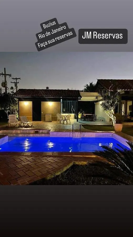 Dom wakacyjny Buzius Na Praia Da Ferradura Frente Mar Búzios Brazylia